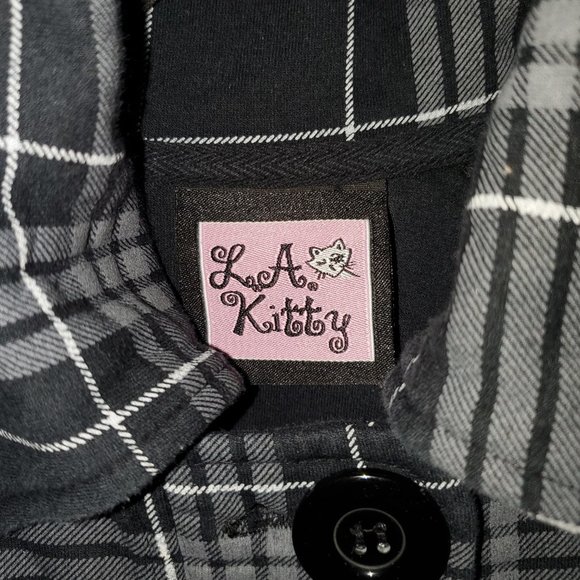 Plaid LA Kitty Jacket - Picture 3 of 5